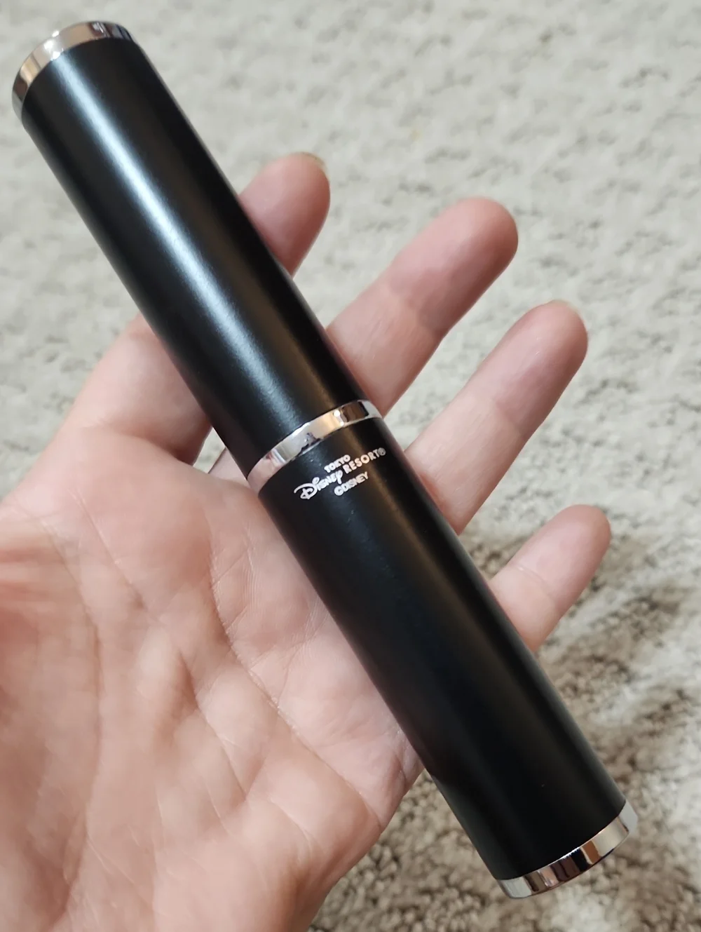 Tokyo Disney Resort Black Mickey Mouse Ballpoint Souvenir Ink Pen